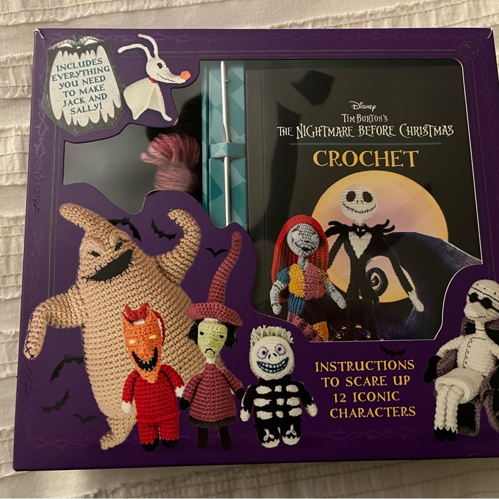Disney Crochet Kit with Colorful Characters
